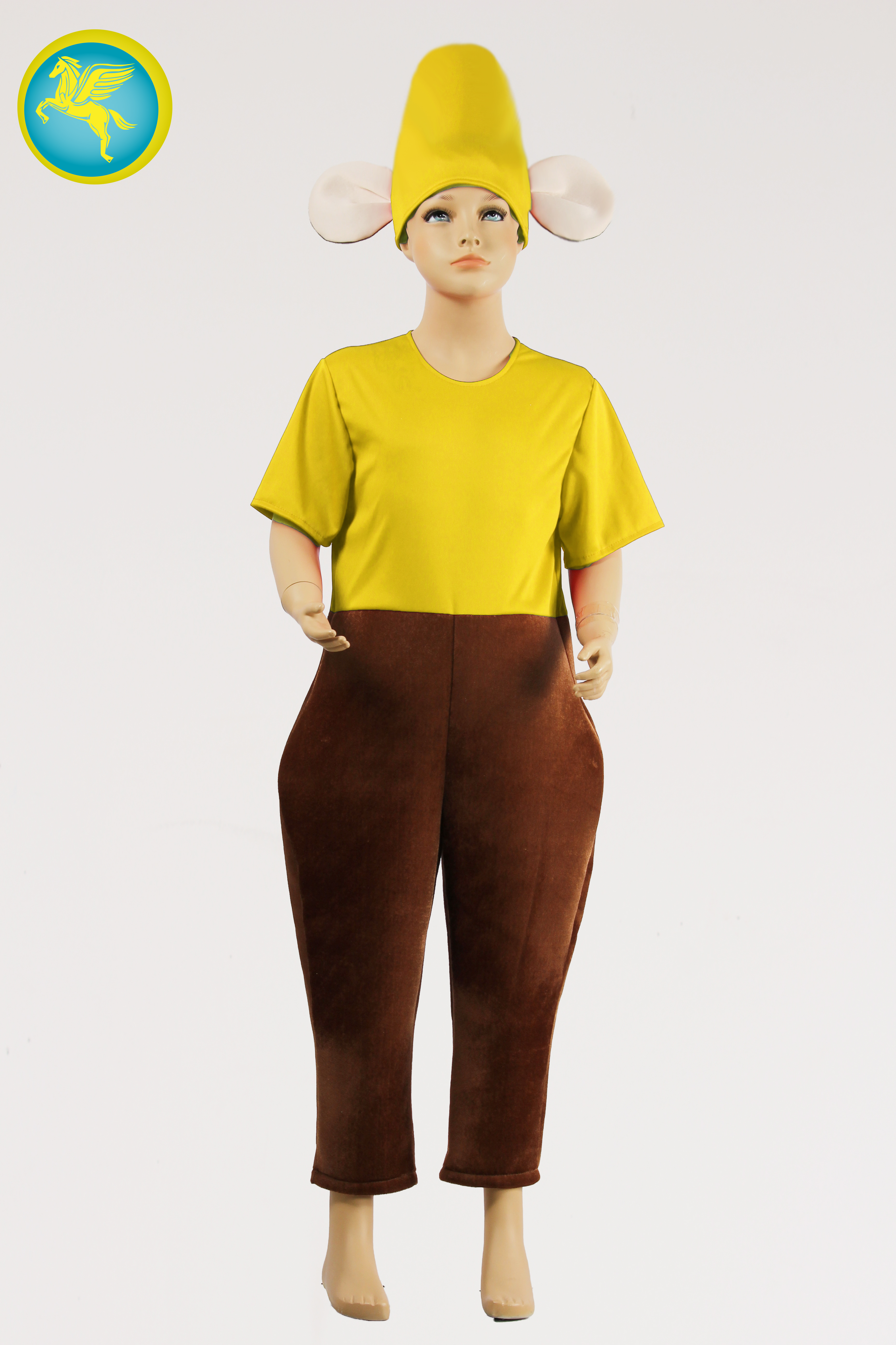 TOPINO CENERENTOLA GIALLO